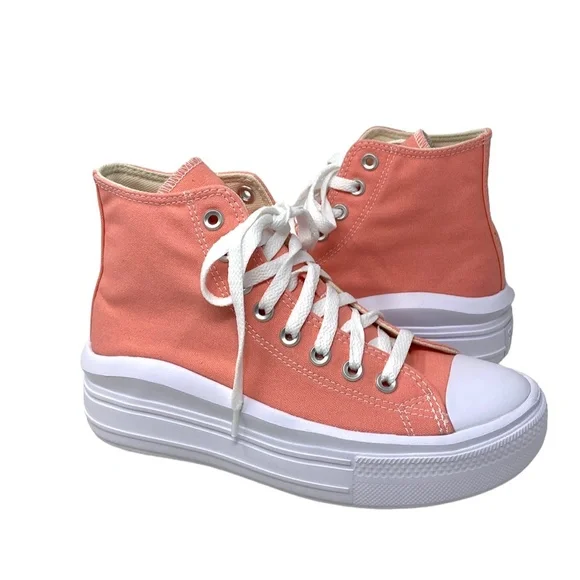 Converse Chuck Taylor Move Platform Flamingo Canvas Women's Shoes Casual A03544C - Picture 6 of 10